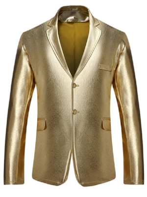 Blazer Masculino Simples Com Peito Único