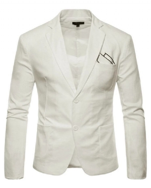 Blazer Masculino Simples Fino Solto