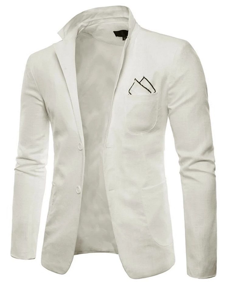 Blazer Masculino Simples Fino Solto