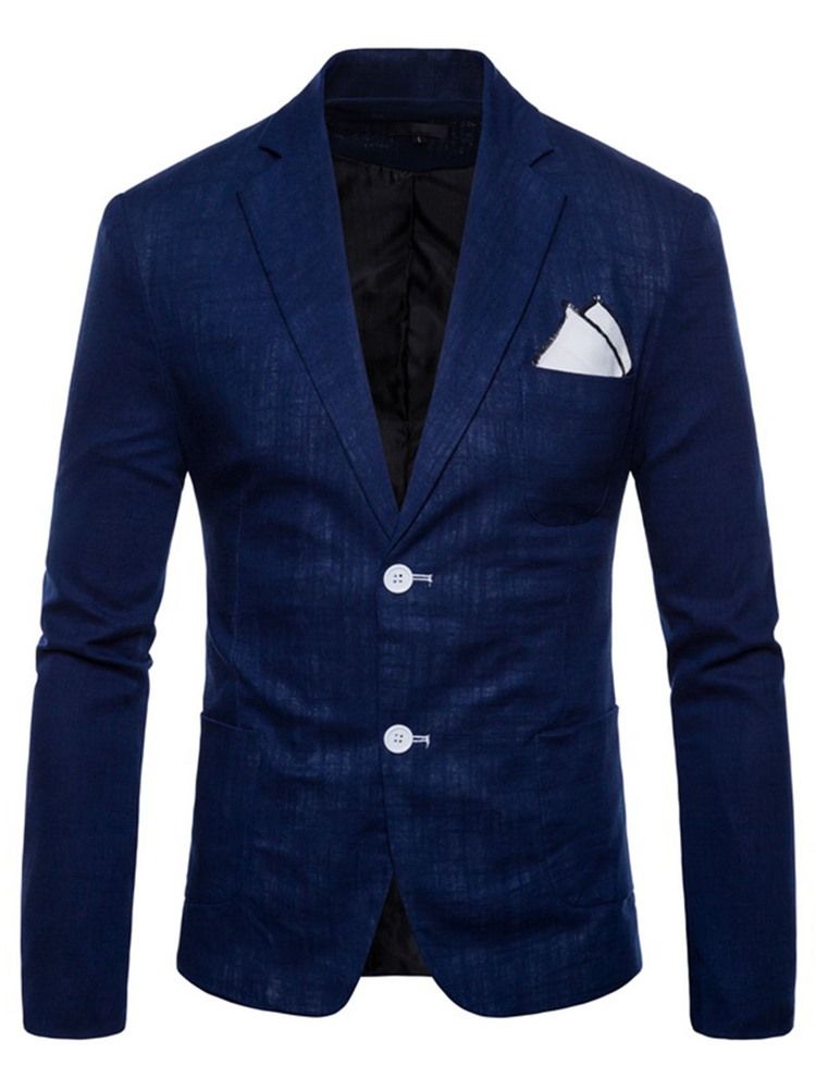Blazer Masculino Simples Fino Solto