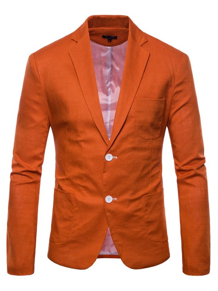Blazer Masculino Simples Fino Solto