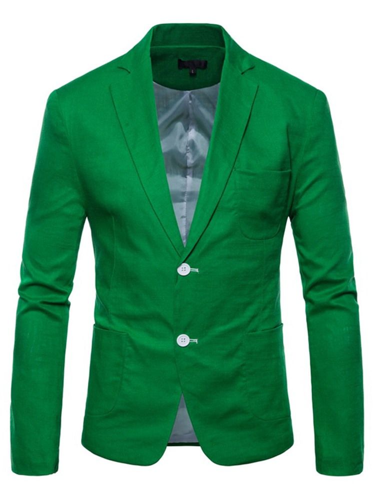 Blazer Masculino Simples Fino Solto