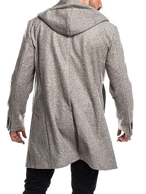 Casaco Masculino Liso Grosso Lapela Fino