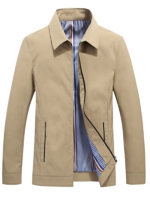 Jaqueta Fina E Grossa Masculina De Patchwork De Lapela