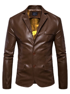 Jaqueta Masculina Slim Com Botão Pu Vogue
