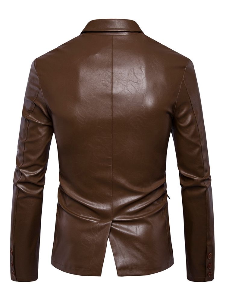 Jaqueta Masculina Slim Com Botão Pu Vogue