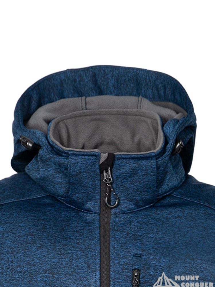 Jaqueta Slim Masculina Color Block Com Zíper