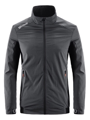 Jaqueta Slim Masculina Com Estampa De Gola