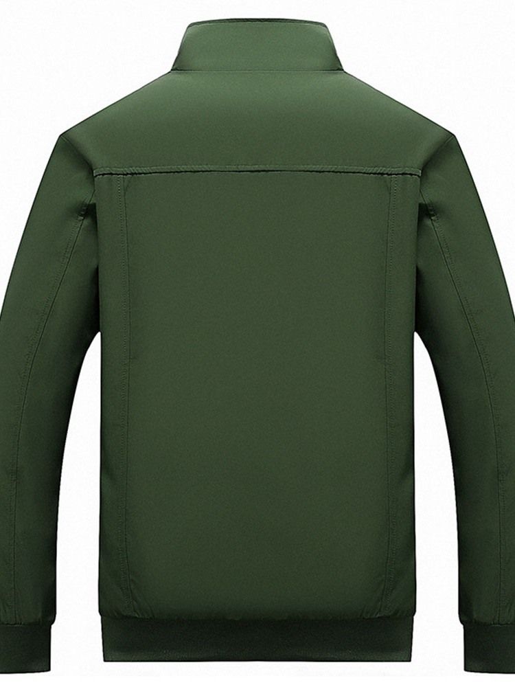Suporte Collar Patchwork Thick Slim Jaqueta Masculina Com Zíper
