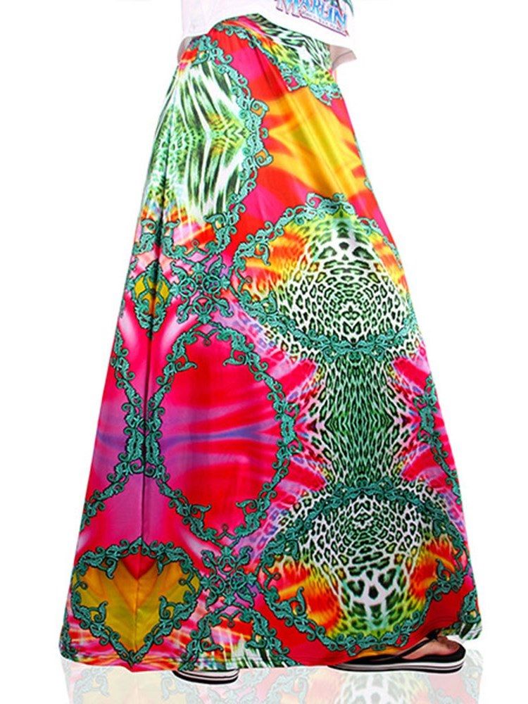 Imprimir Saia Feminina Floral A-line