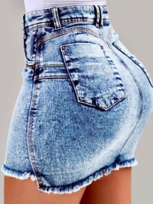 Minissaia Bodycon Feminina Saia Simples Simples