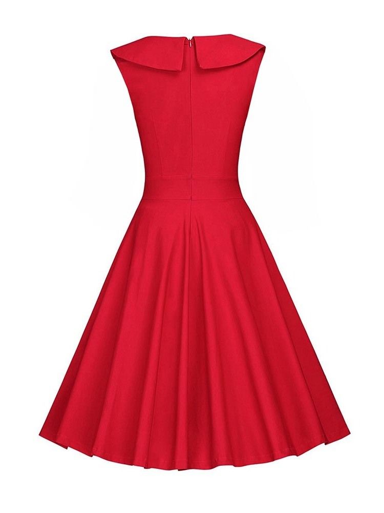Vestido Feminino Com Estampa De Bolinhas Panturrilha Média E Patchwork