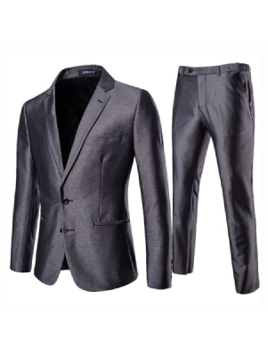 Blazer De Bolso Simples Com Bolso Casual Terno Masculino