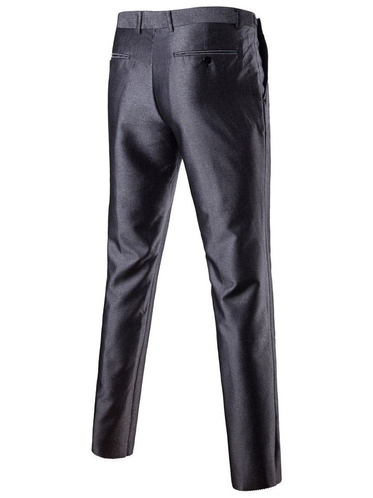 Blazer De Bolso Simples Com Bolso Casual Terno Masculino