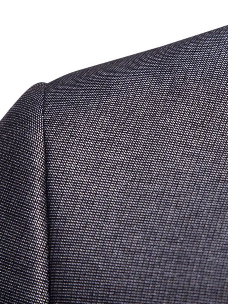 Blazer De Bolso Simples Com Bolso Casual Terno Masculino