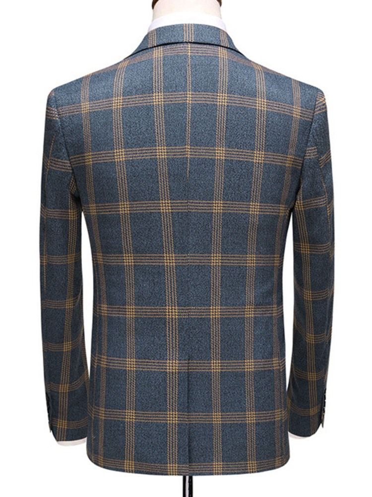 Blazer Button One Button Terno Masculino