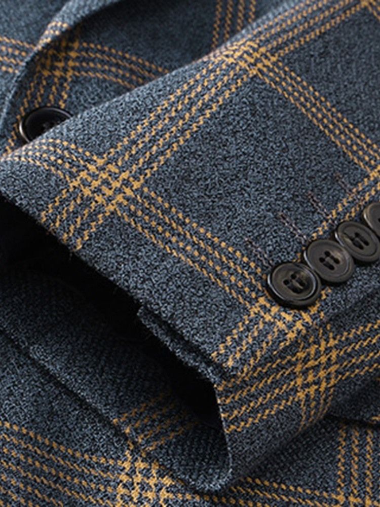 Blazer Button One Button Terno Masculino