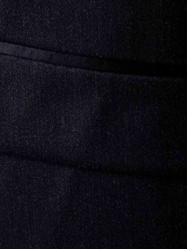 Blazer Liso De Peito Único Masculino 2 Peças Terno Terno
