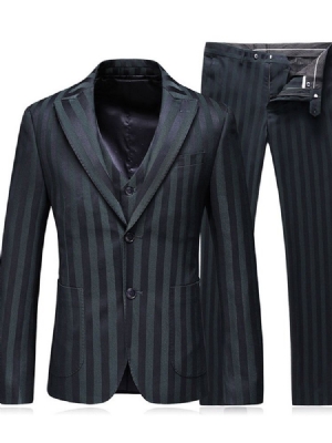 Blazer Terno Masculino Com Peito Único