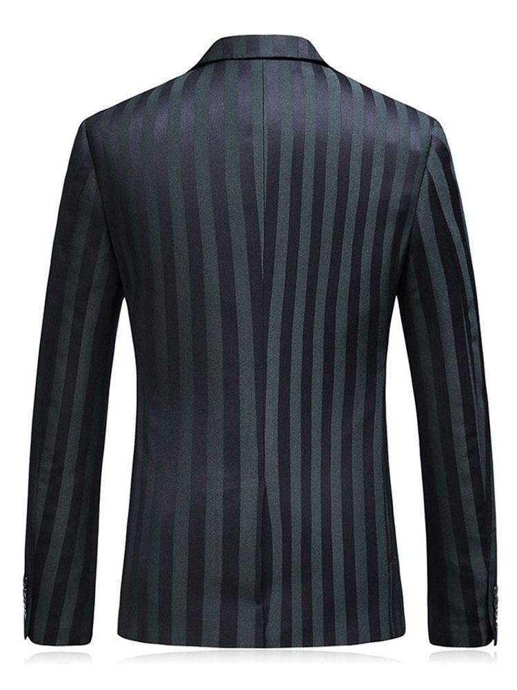 Blazer Terno Masculino Com Peito Único