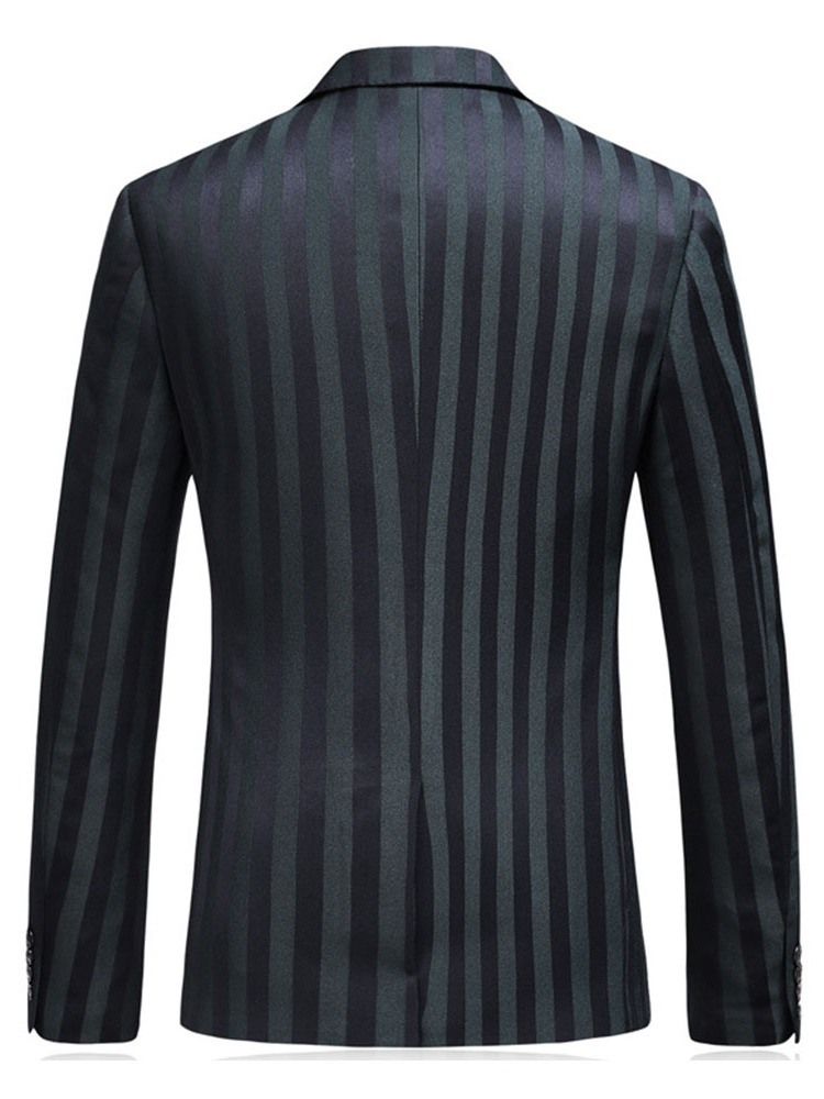 Blazer Terno Masculino Com Peito Único