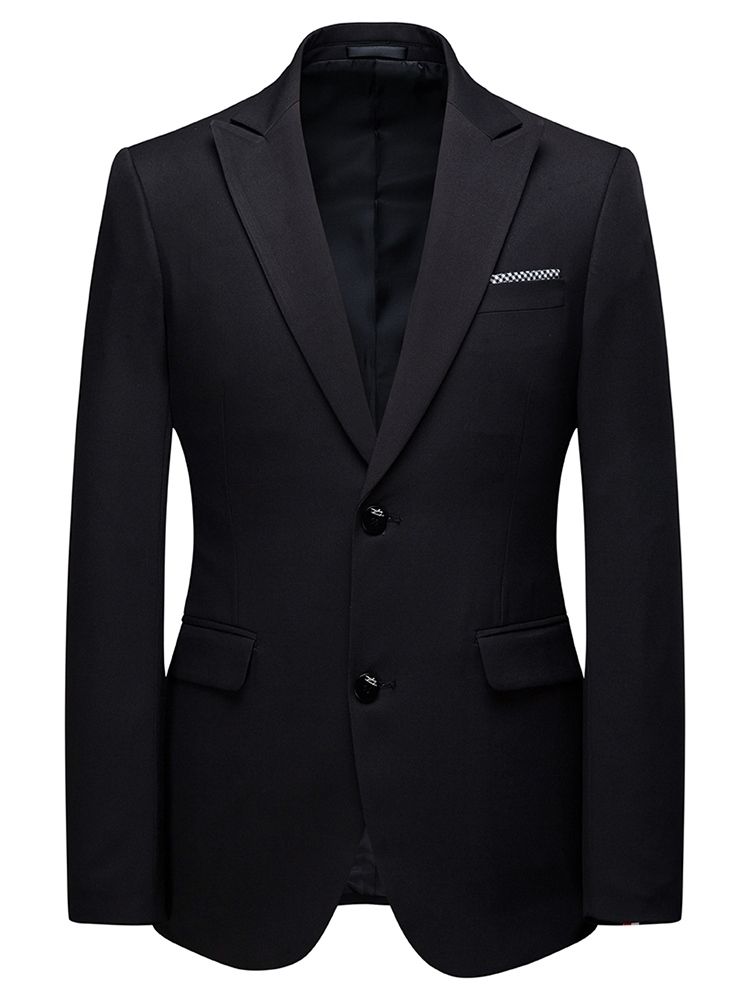 Blazer Terno Masculino De Peito Único