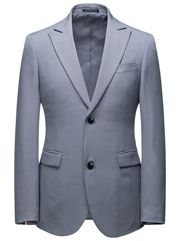 Blazer Terno Masculino De Peito Único