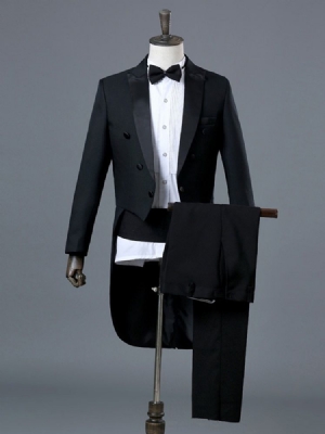 Calça Blazer Simples De Um Botão Terno Masculino Para Festa Com Cauda De Andorinha
