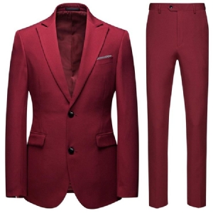 Calça Botão Terno Formal Masculino