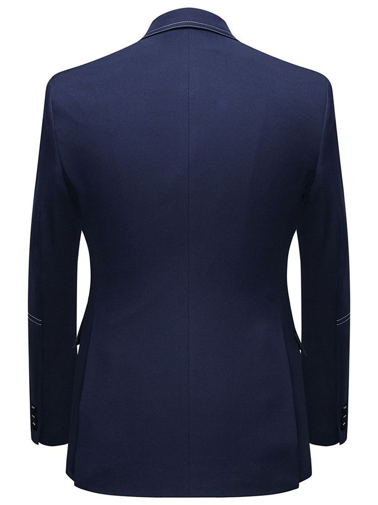 Calça De Um Botão Terno Masculino Europeu