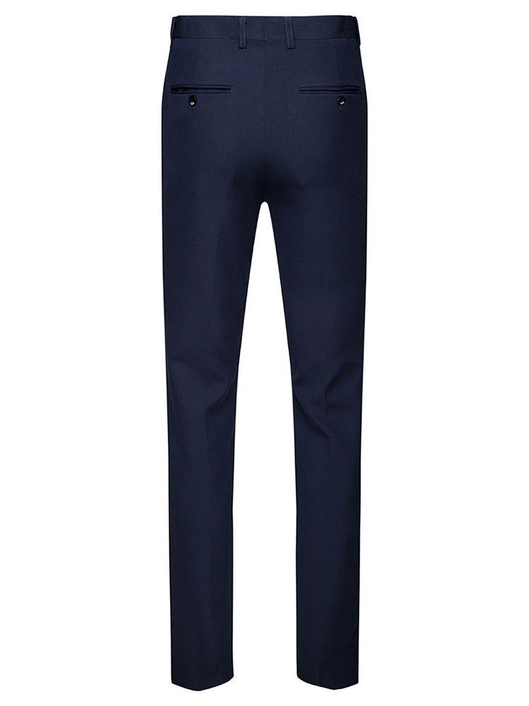 Calça De Um Botão Terno Masculino Europeu