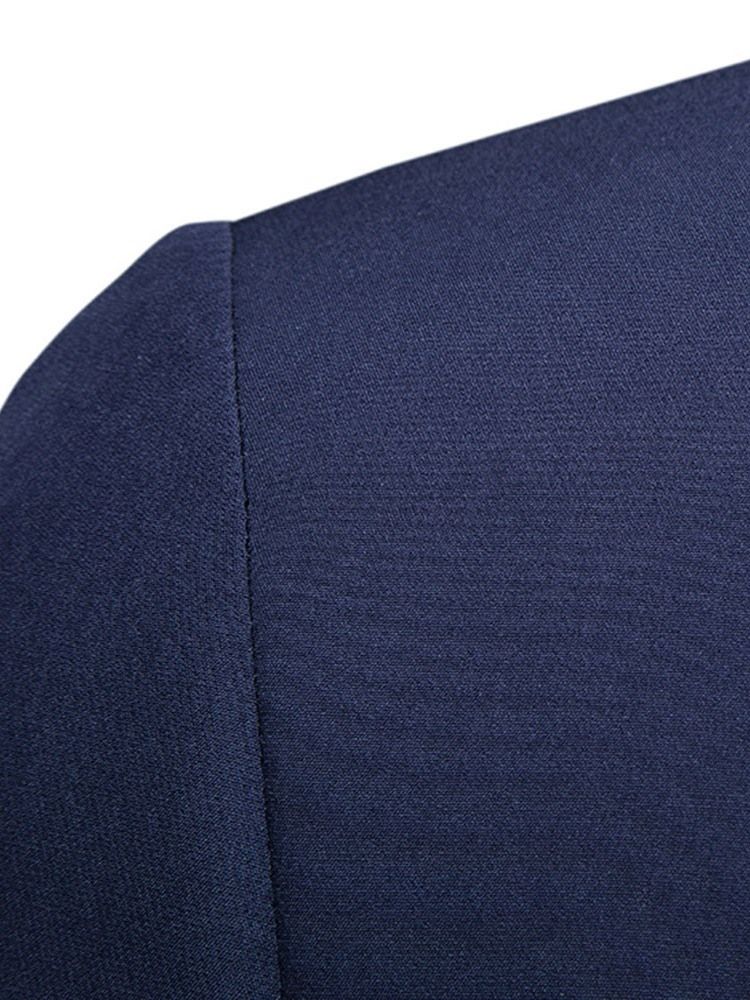 Calça De Um Botão Terno Masculino Europeu