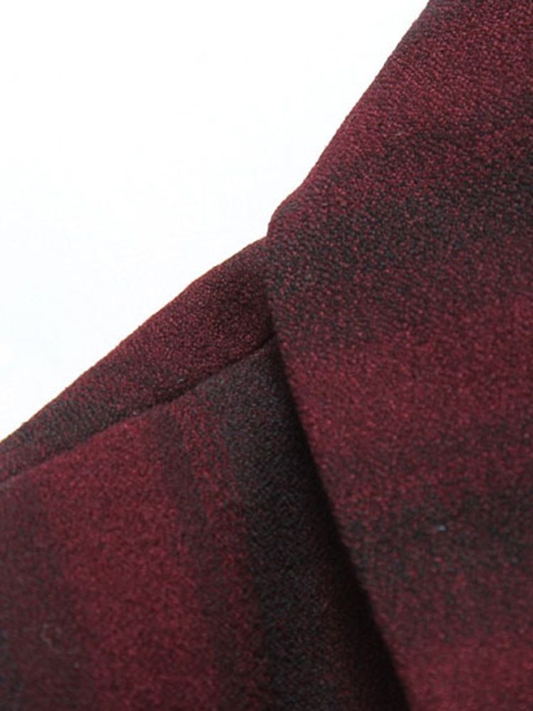 Calças Blazer Listrado Vertical Colete Masculino 3 Peças Ternos
