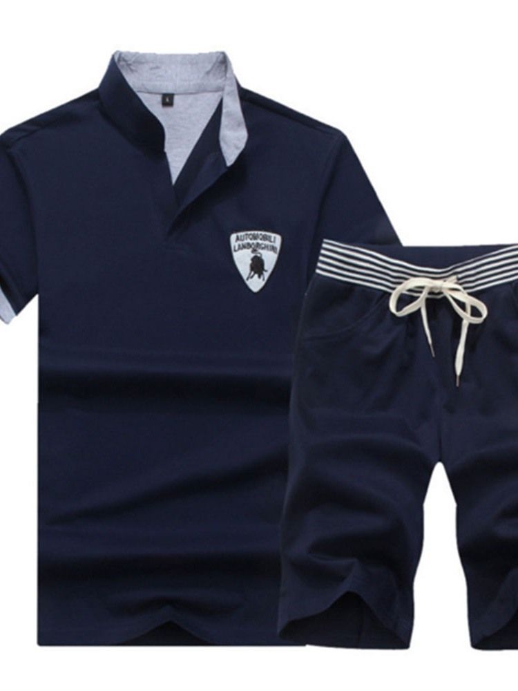 Carta Com Cordões Roupa Masculina Casual De Verão
