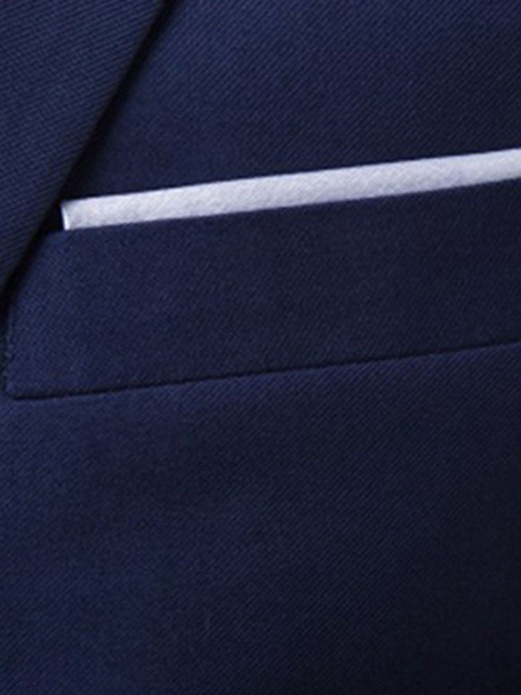 Colete Masculino Terno Vestido Casual De Um Botão