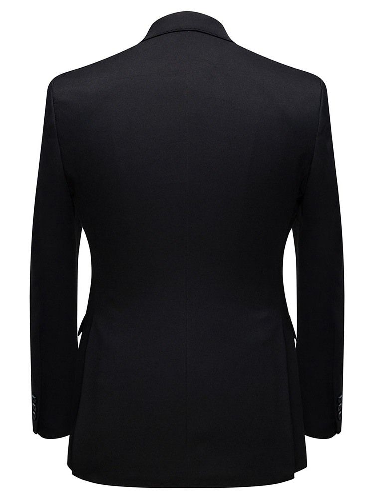 Terno Formal Masculino Liso Com Peito Único