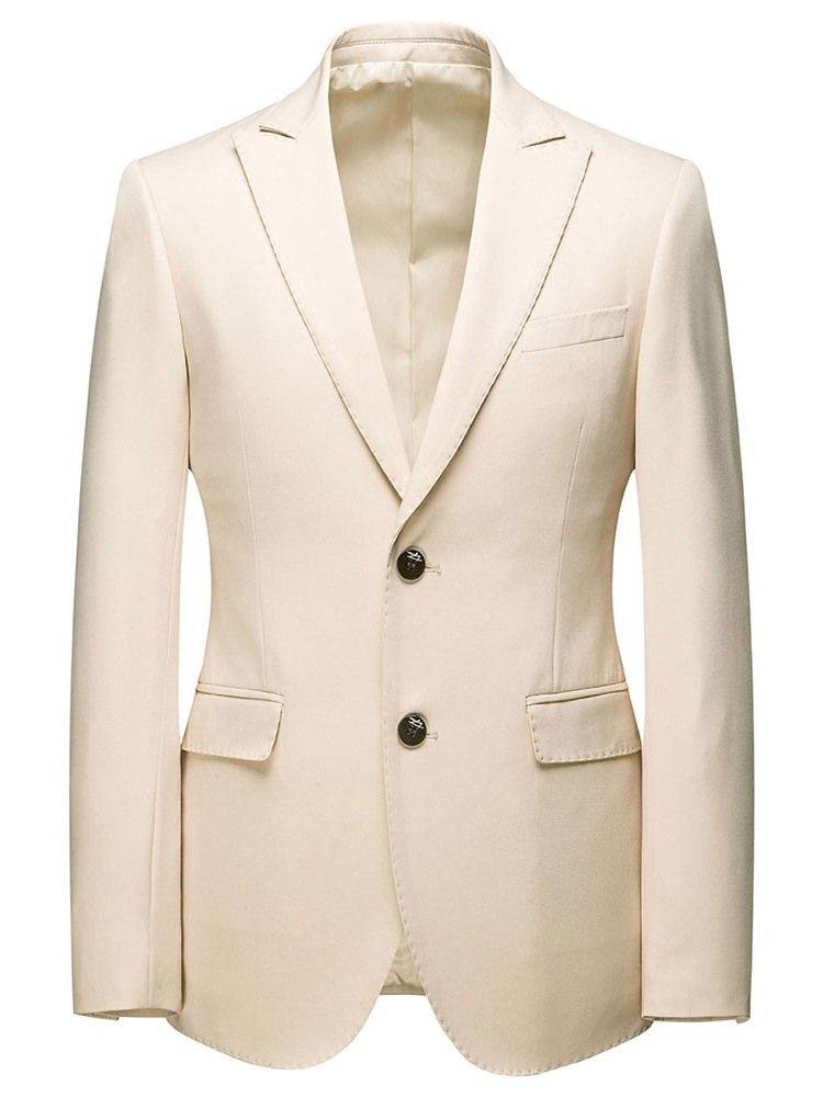 Terno Formal Masculino Liso Com Peito Único