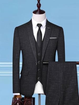 Terno Masculino Com Blazer De Bolso Único