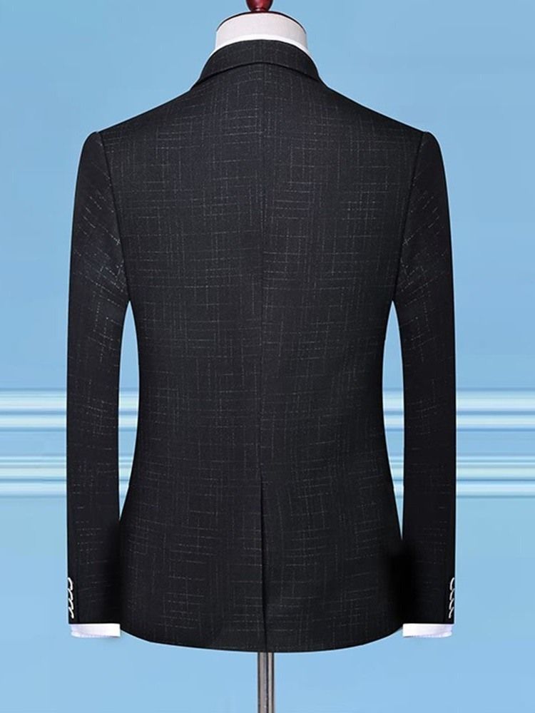 Terno Masculino Com Blazer De Bolso Único