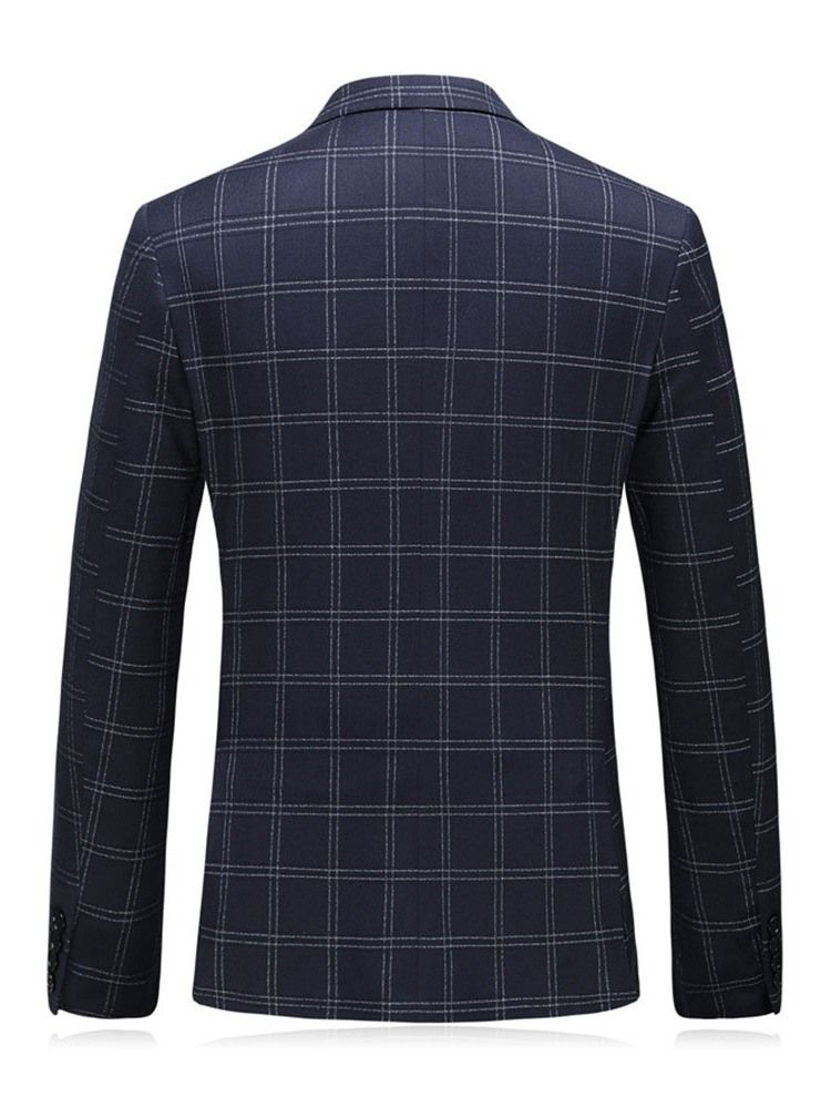 Terno Masculino Fashion Xadrez Blazer