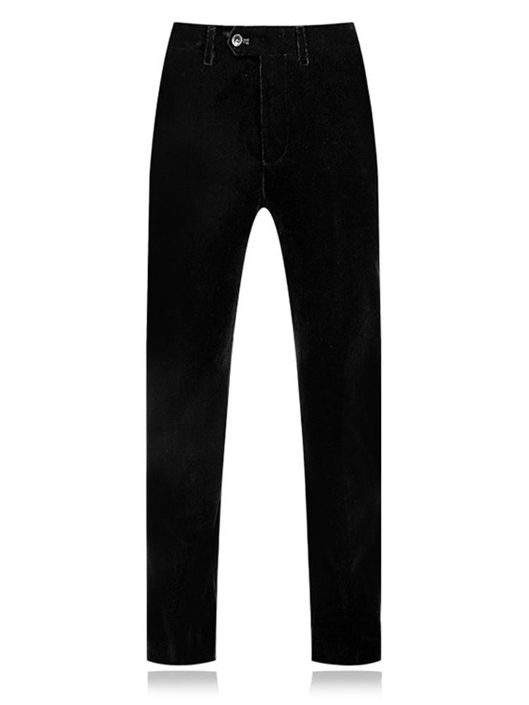 Terno Masculino Simples De Bolso