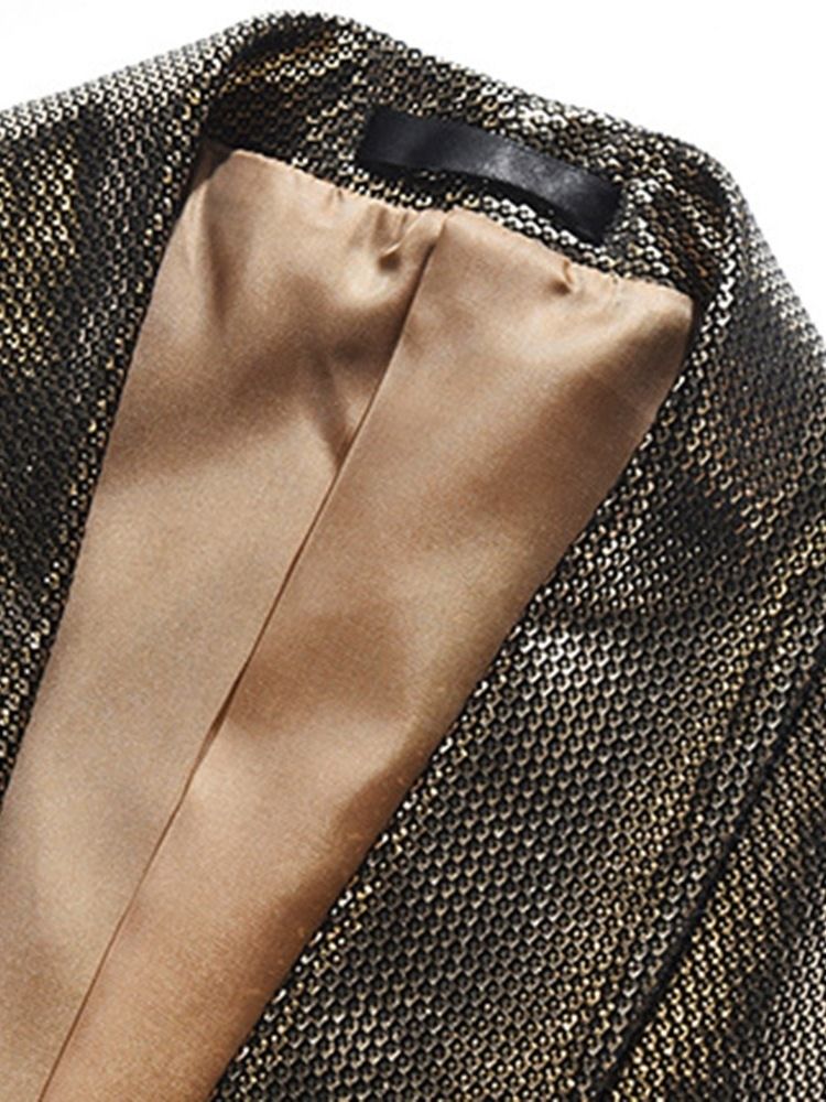 Terno Masculino Simples De Bolso