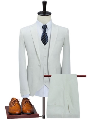 Terno Masculino Simples De Um Botão Business Slim