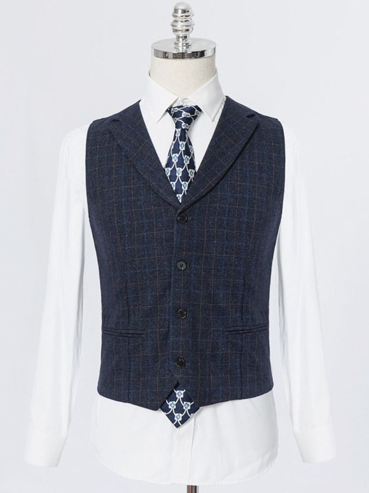 Terno Masculino Xadrez Da Moda