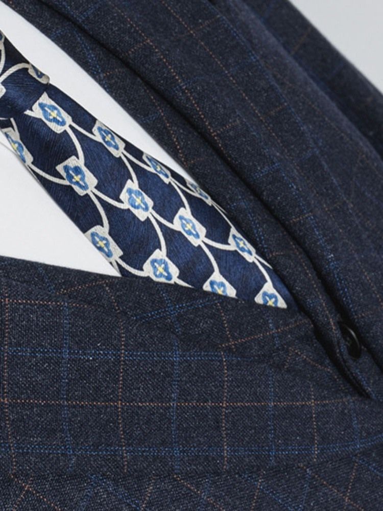 Terno Masculino Xadrez Da Moda