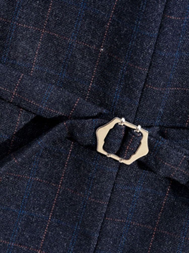 Terno Masculino Xadrez Da Moda