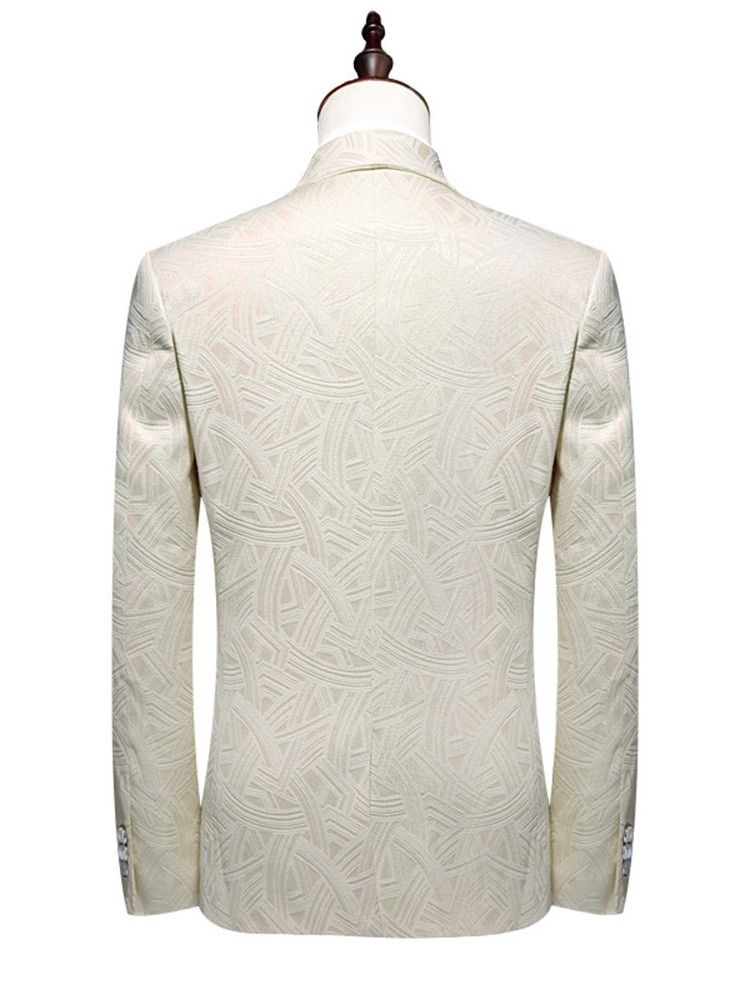 Terno Vestido De Homem Com Botões Fashion
