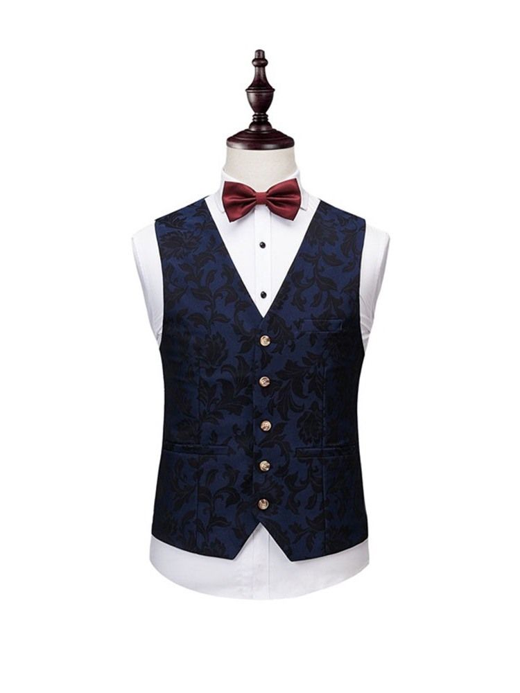 Terno Vestido Masculino De Blazer Com Botão Da Moda