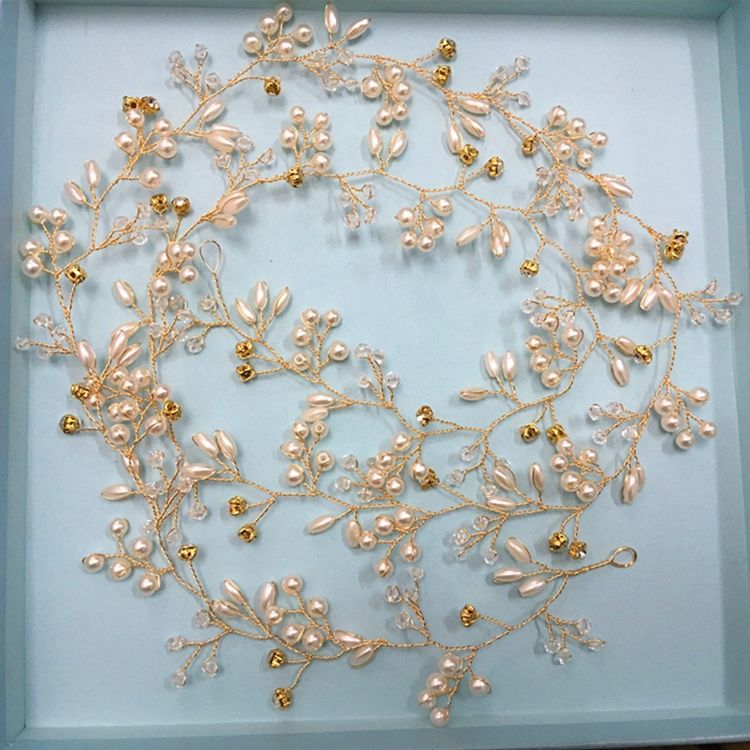 Acessórios De Cabelo De Noiva De Tirar O Fôlego Feminino 1m