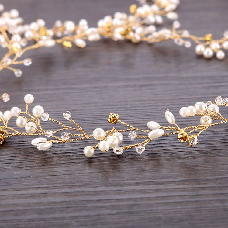 Acessórios De Cabelo De Noiva De Tirar O Fôlego Feminino 1m